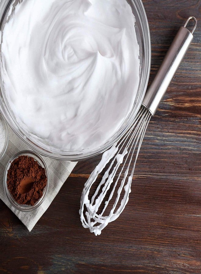 غود ستاف مجموعة رائعة من 3 قطع من مضارب الخفق المعدنية الصغيرة والكبيرة، مصنوعة من الفولاذ المقاوم للصدأ، مثالية للطبخ والخبز، أداة مطبخ، مضرب خفق/مضرب/مضرب للتقليب - Image 5